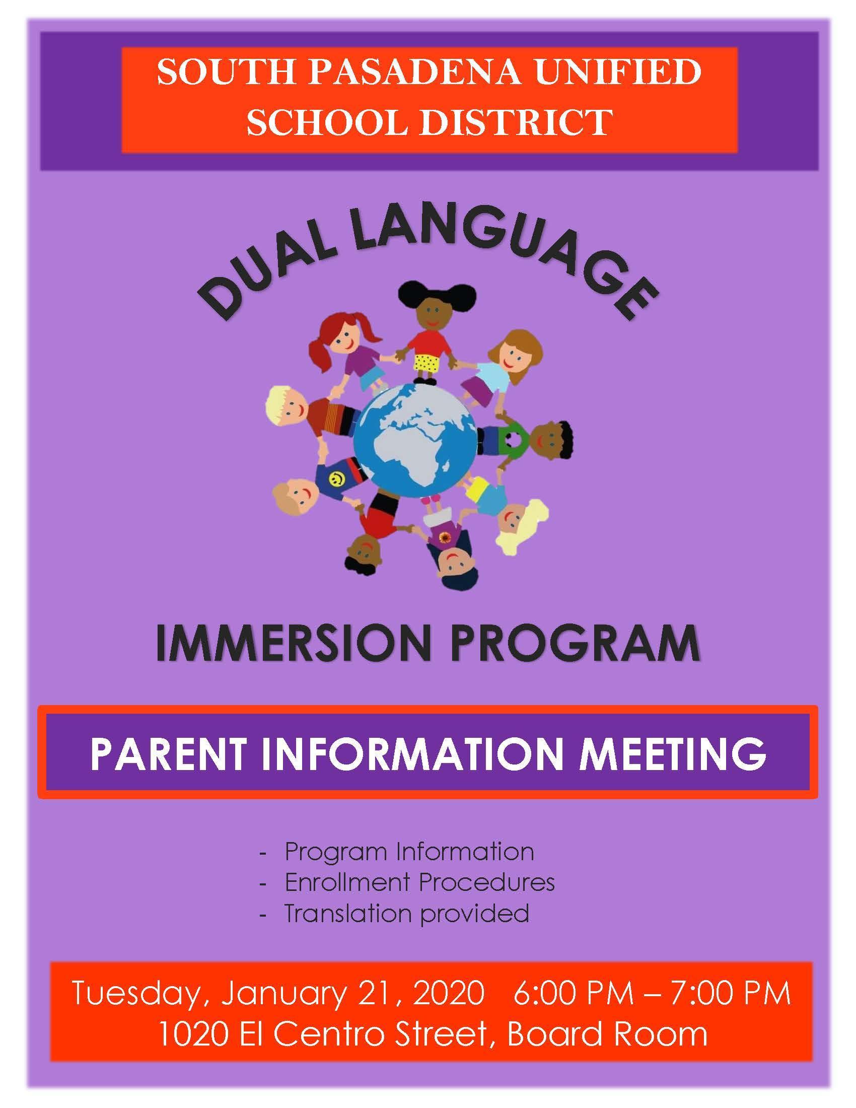 Dual Immersion Academics Monterey Hills Elementary School