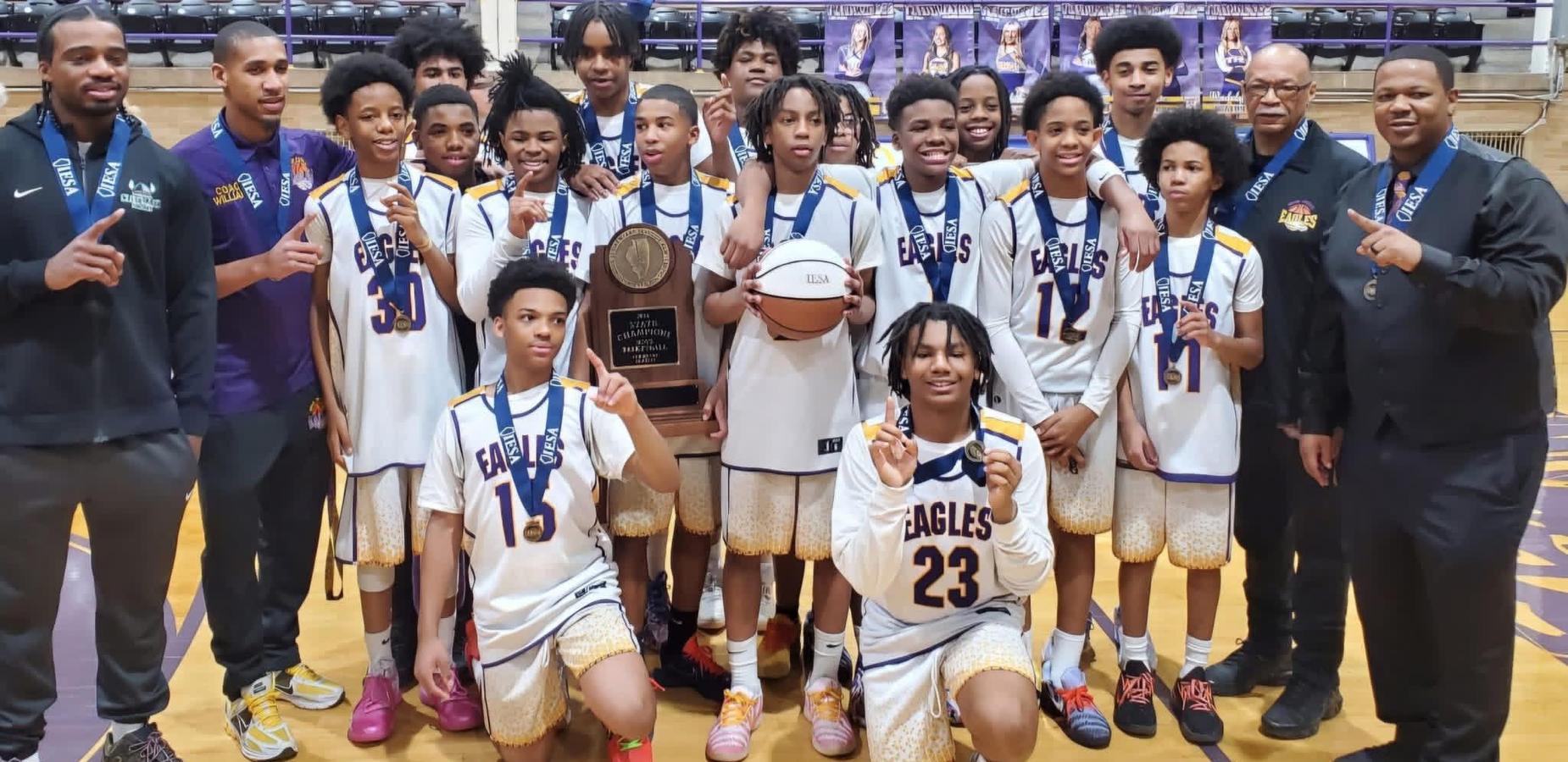 Congratulations to our 8th grade Eagles on winning the State Championship.