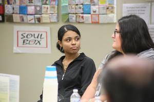 Massachusetts HHS Secretary Dr. Mahaniah Visits Revere High