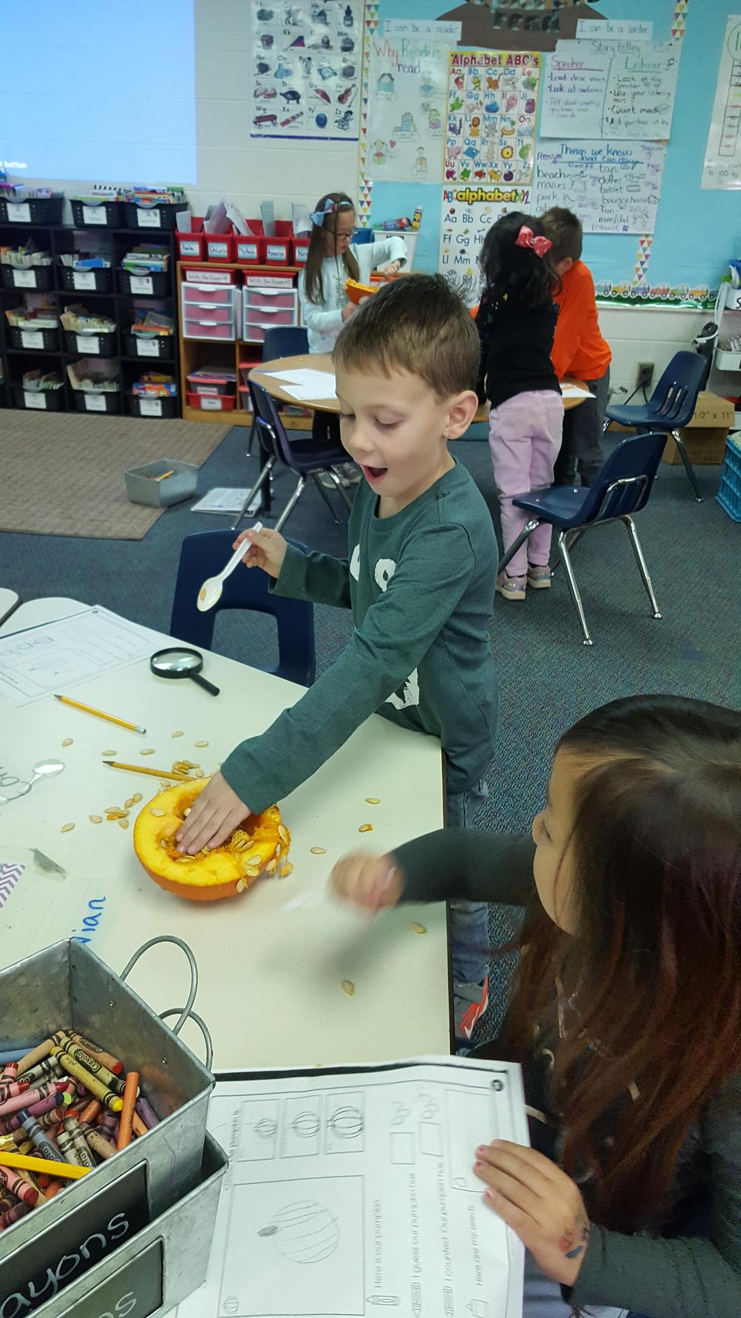 discovering pumpkins