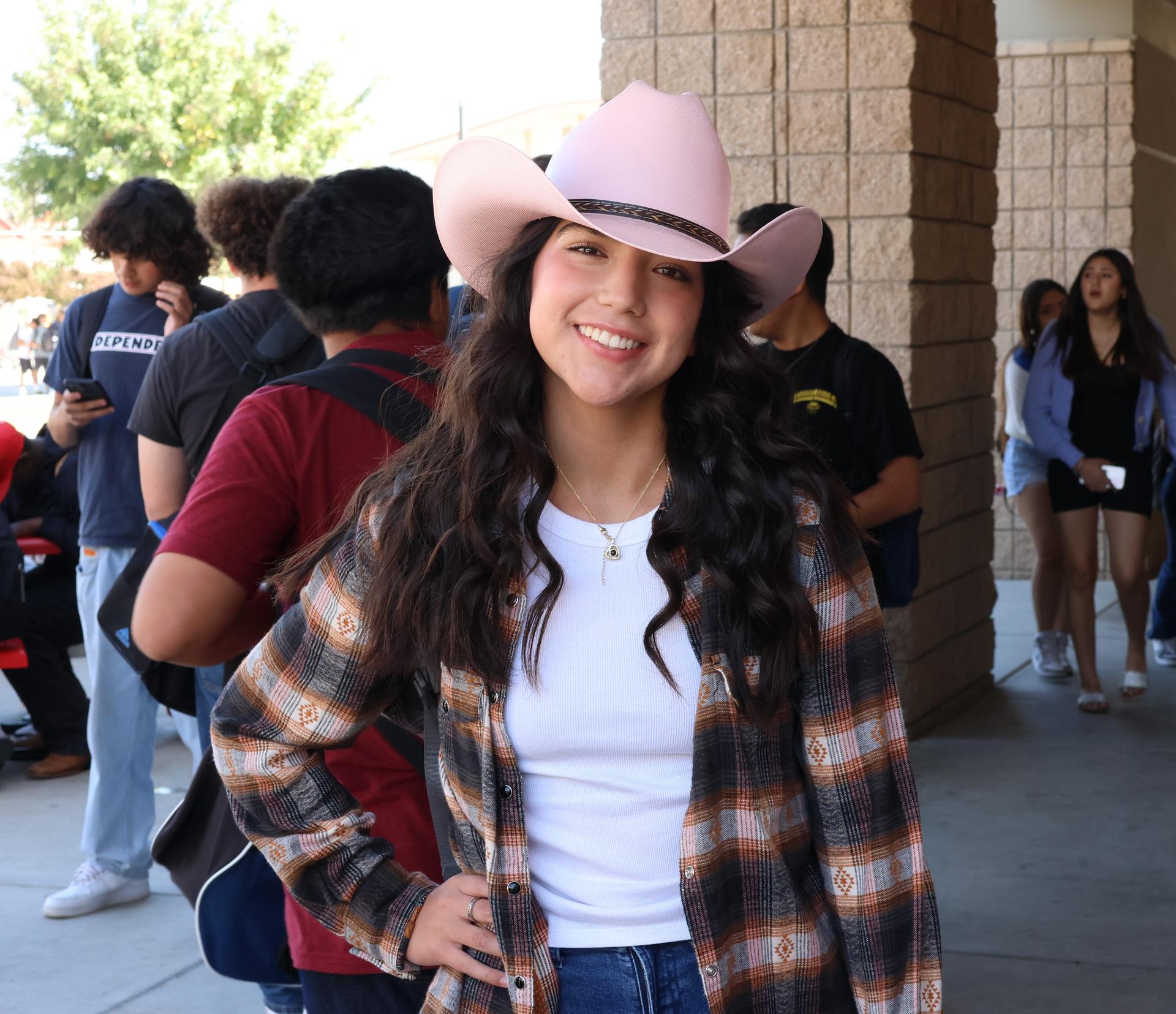 students dressed in western wear