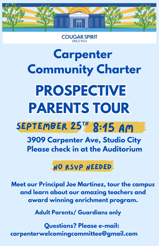 Prospective Parent Tour Flyer