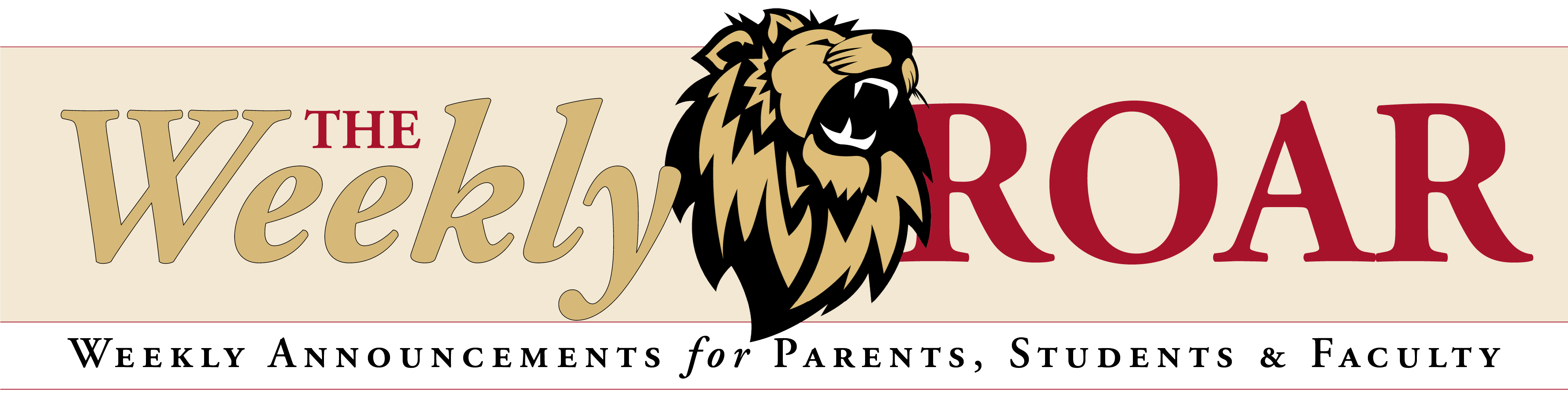 Weekly Roar Masthead