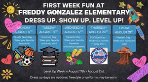 FGE 1st Week Activities