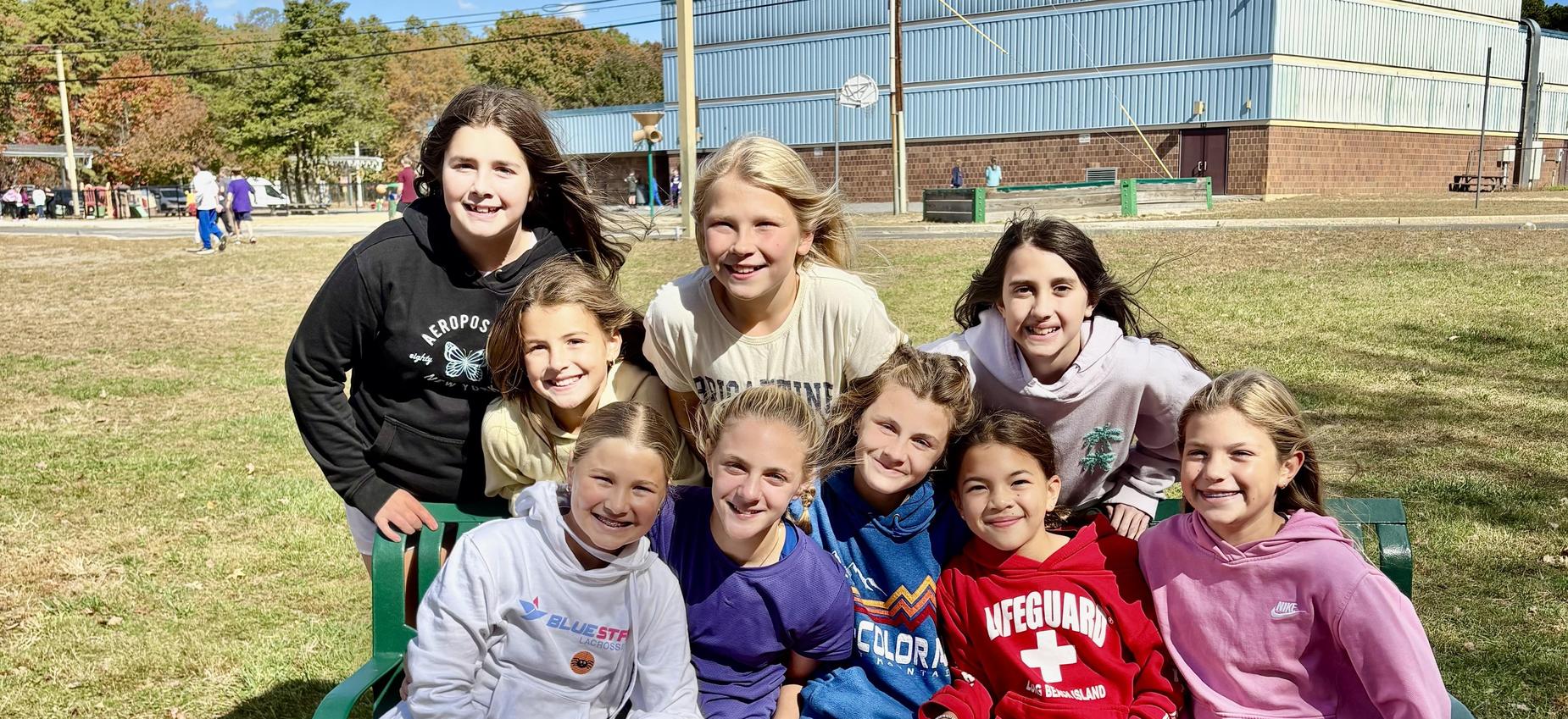 Girls on the playground