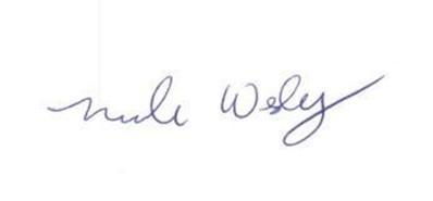 Wesley Signature