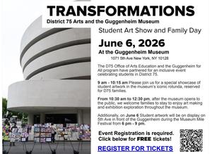The D75 Office of Arts Education and the Guggenheim for All program