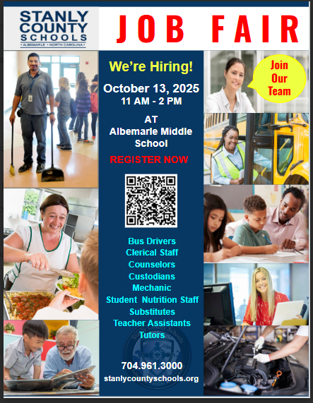 SCS's Job Fair Info