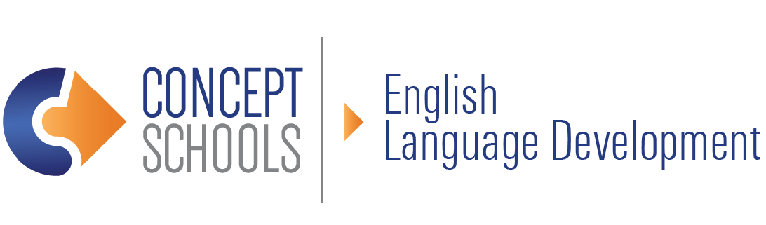 Concept Schools English Language Development Logo