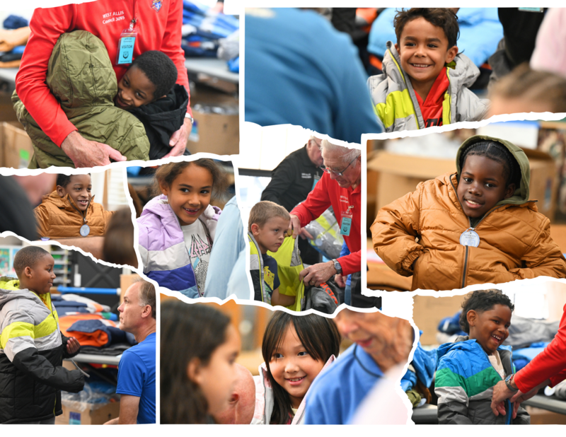 jefferson kids receive new coats