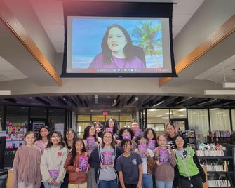 Author visit with Lynne Kelly