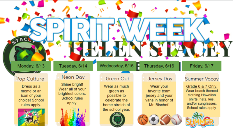 End of the Year Spirit Week Featured Photo