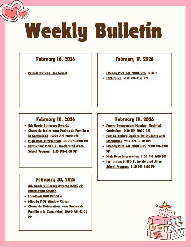 Weekly Bulletin