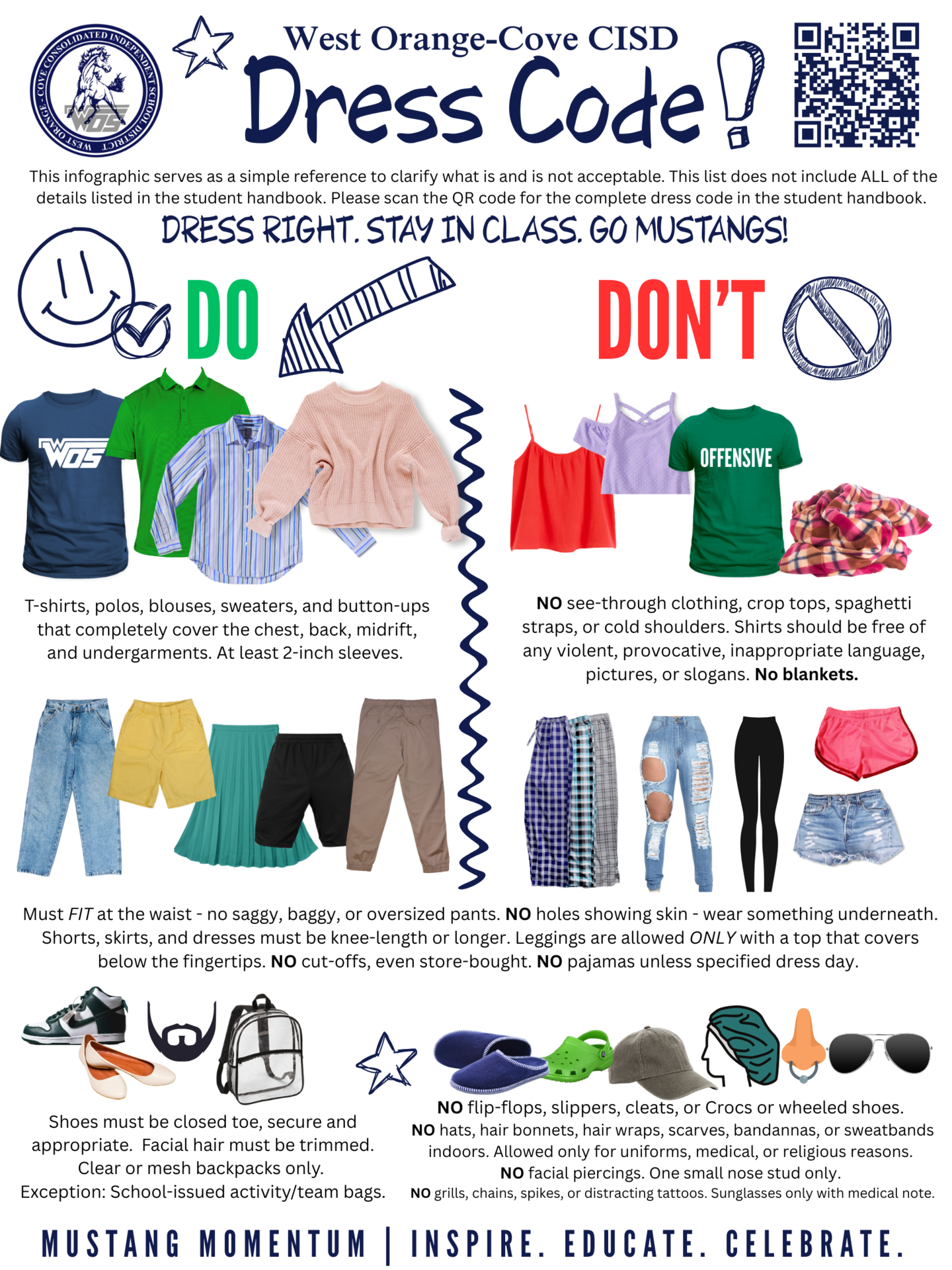 woccisd dress code