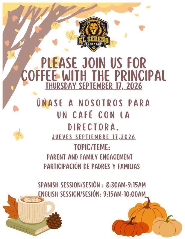 Coffee with the Principal