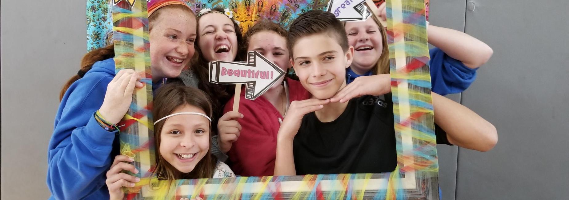Students having fun