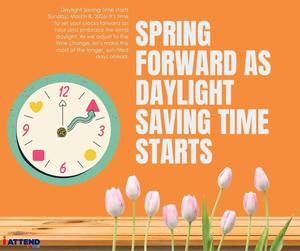 daylight savings begins this weekend