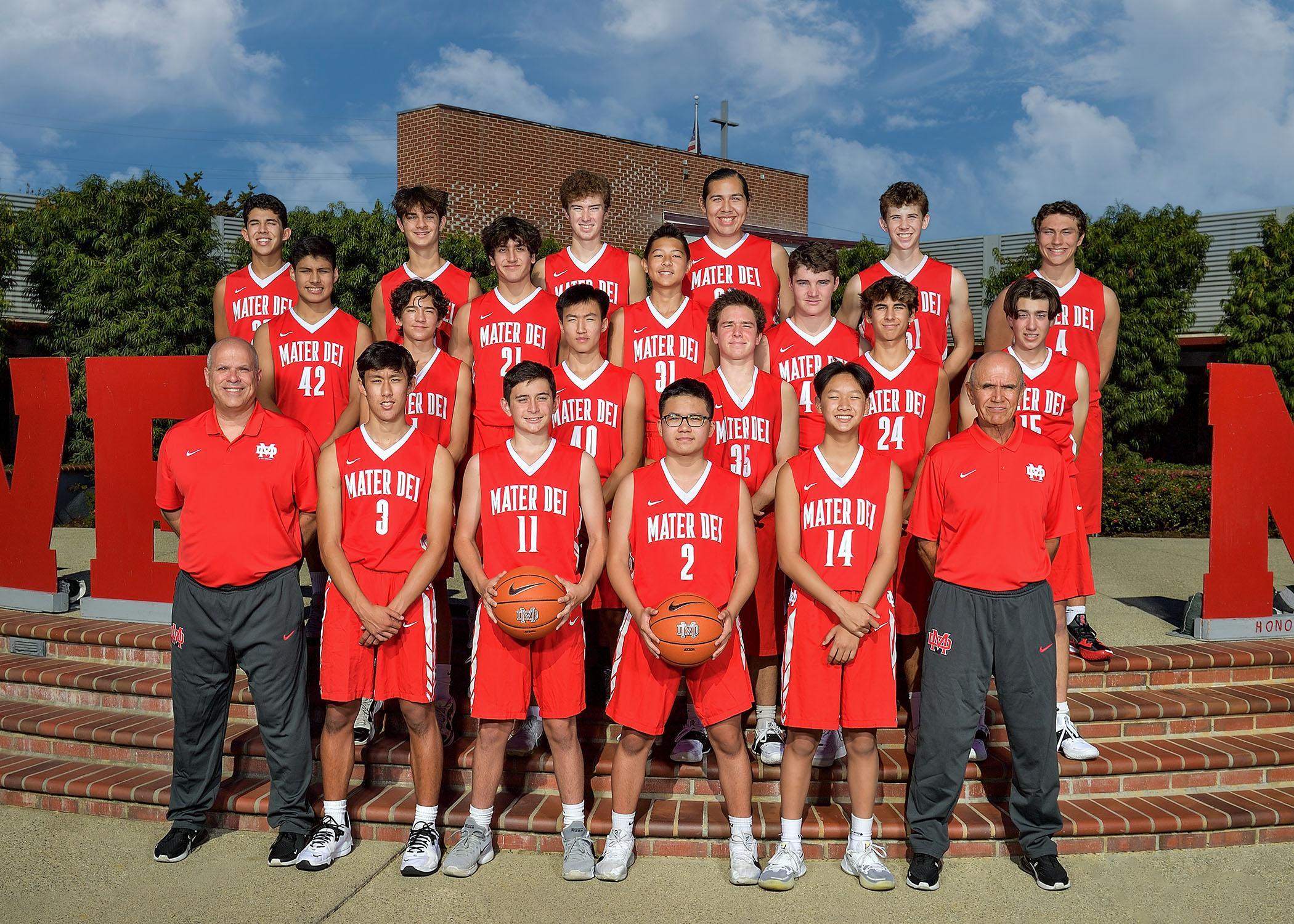 Mater dei basketball roster clearance