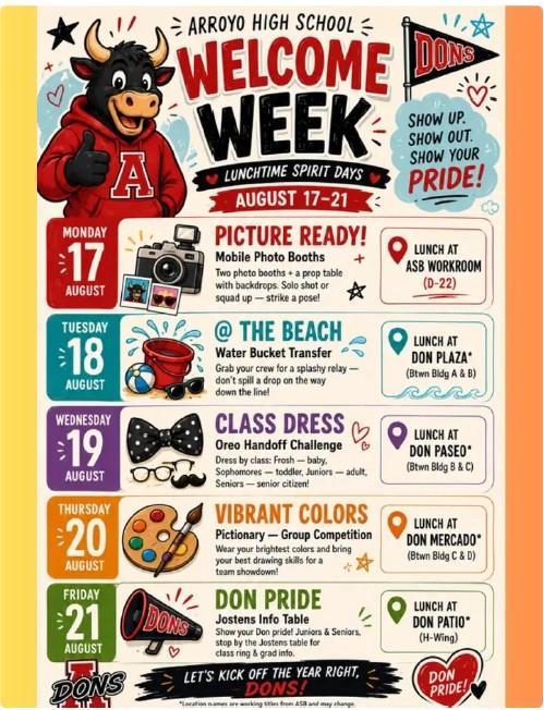 WELCOME WEEK!! Featured Photo