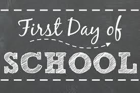 first day pf school