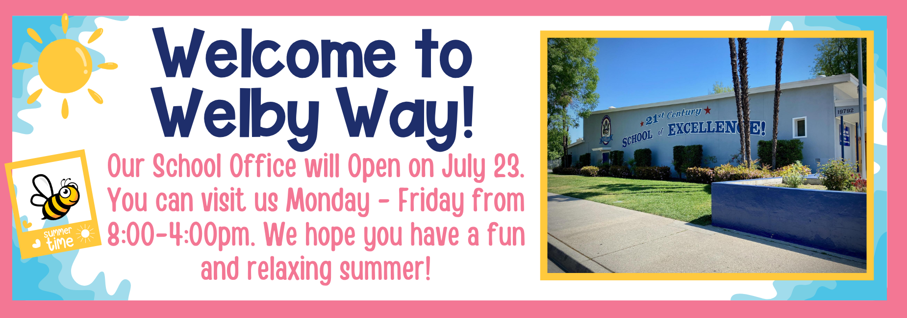 Welcome to Welby Way Website