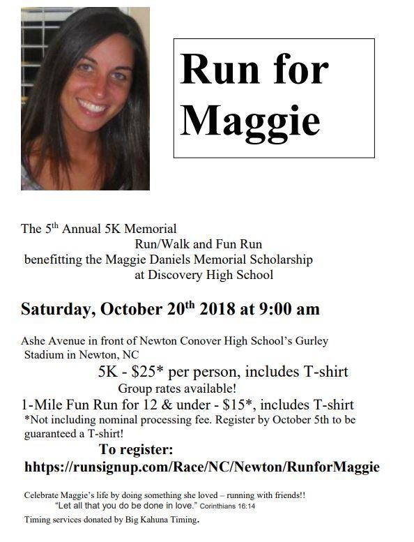 5th Annual Run for Maggie