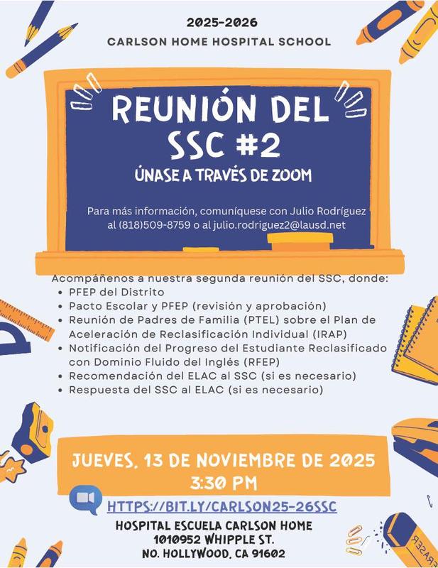 SSC #2 spanish flyer