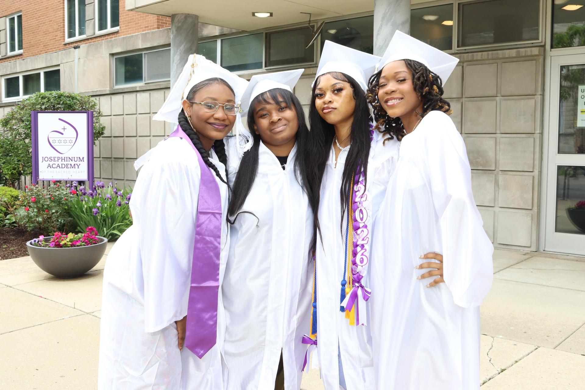 Josephinum senior girls at graduation