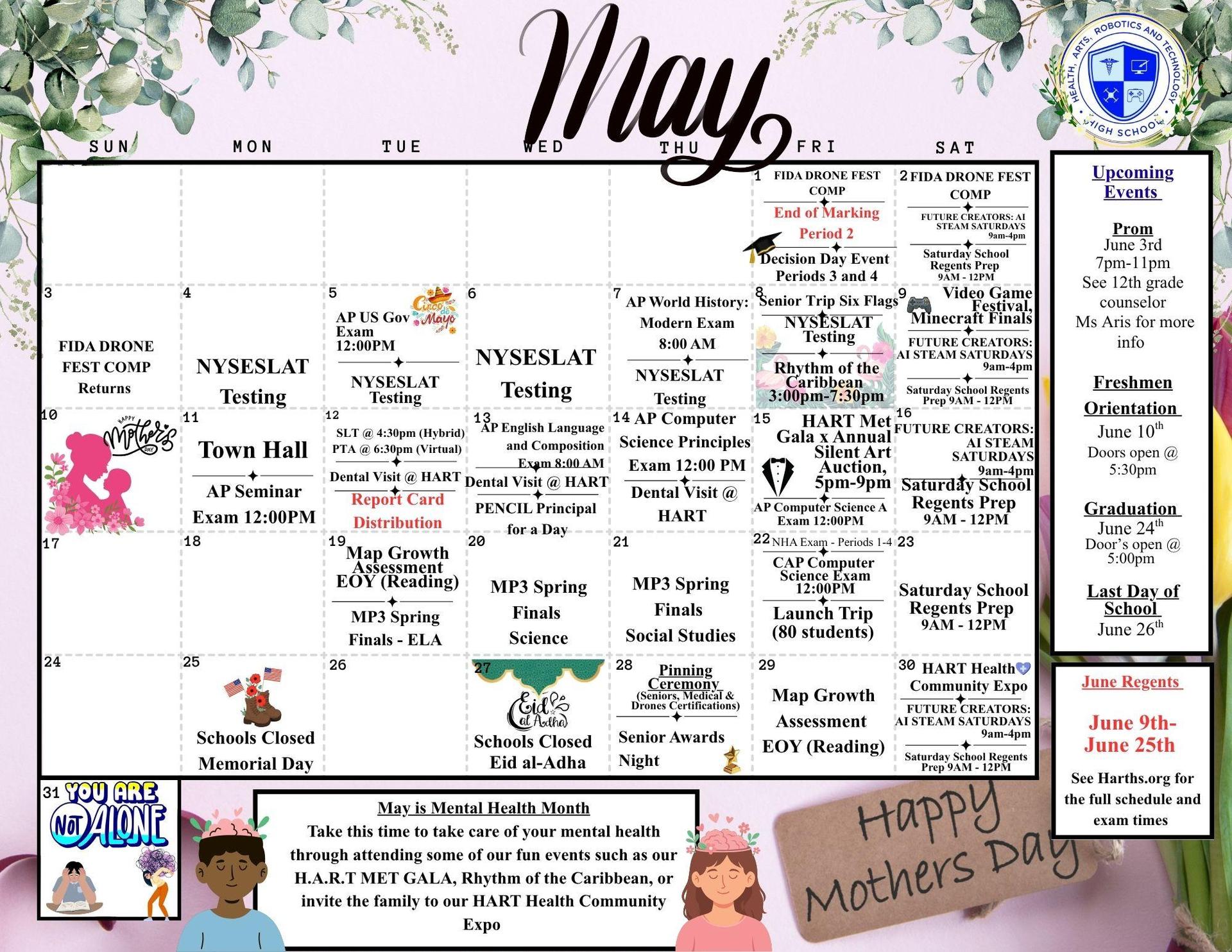 May Calendar 2026