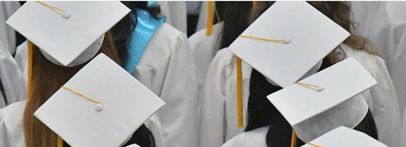 caps from graduation