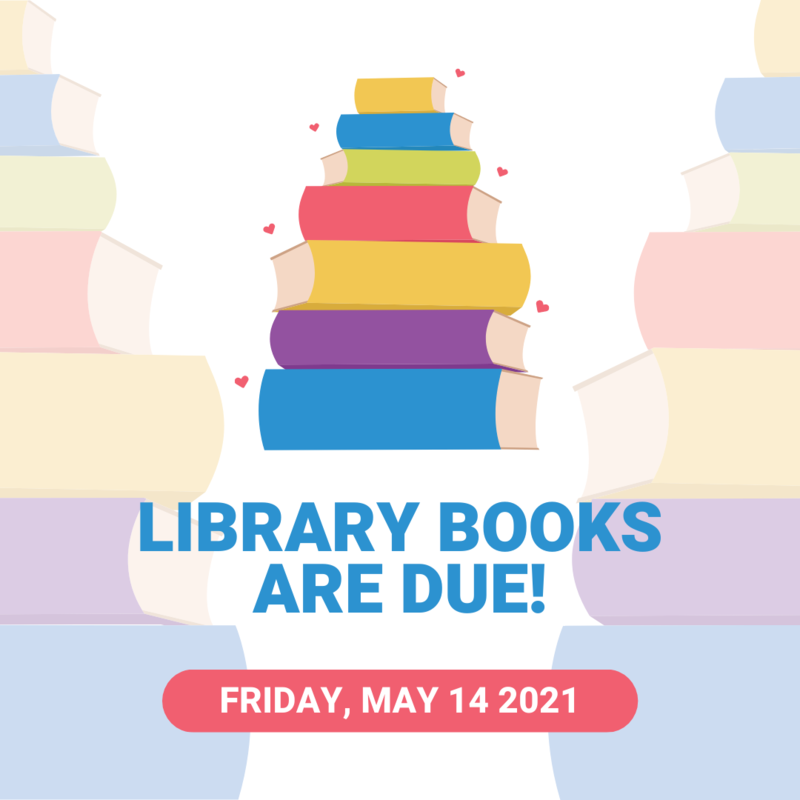 Library Books are Due!! Featured Photo