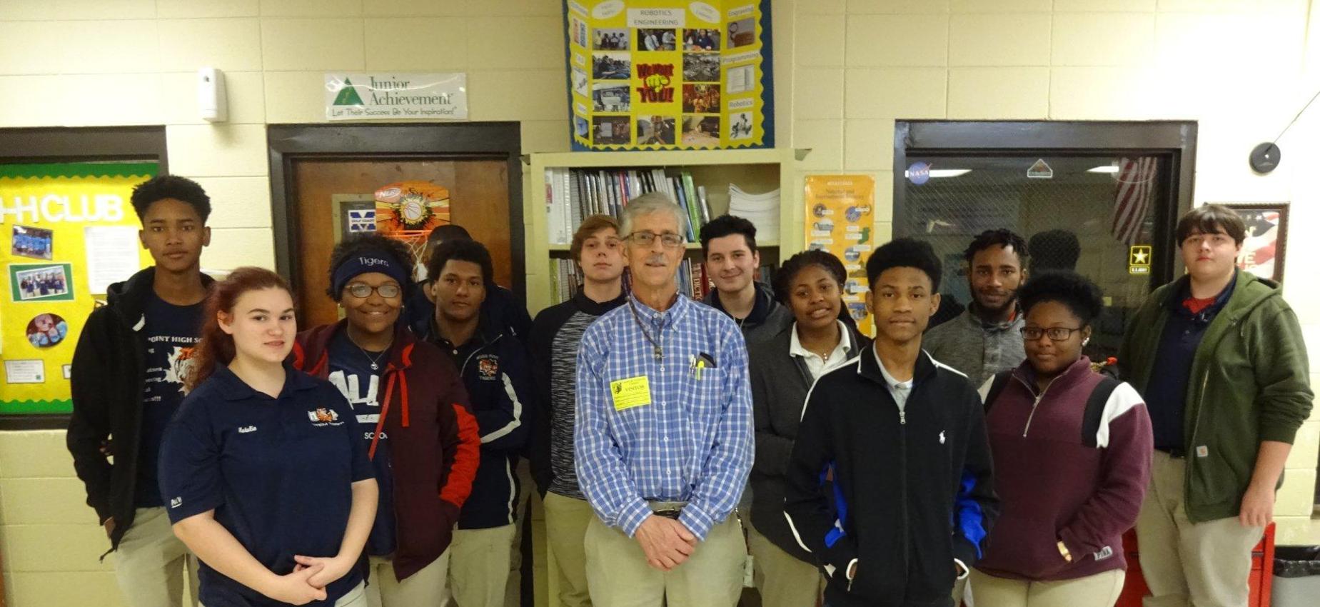 group picture of cte students
