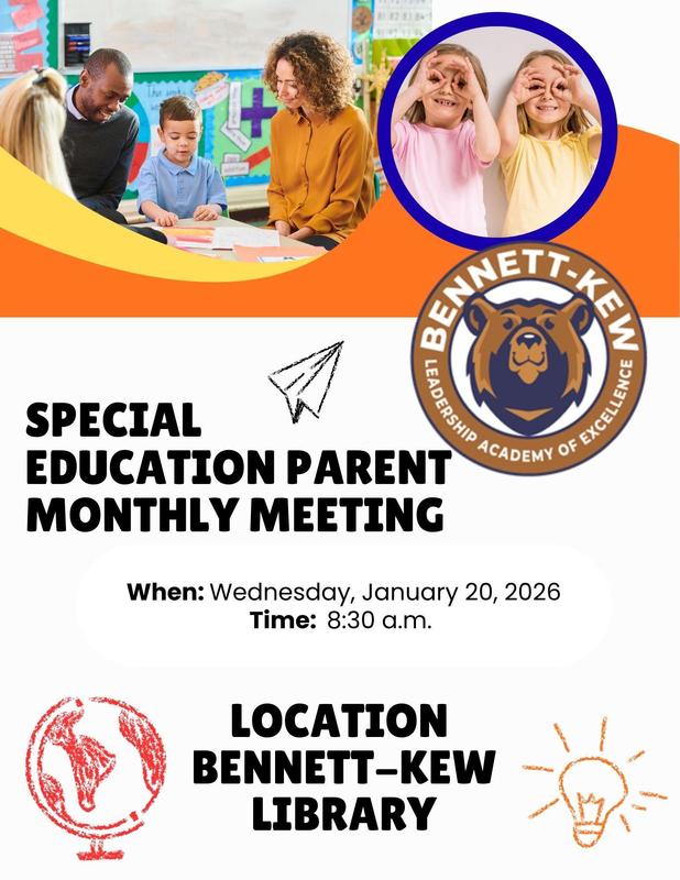 Invitation for Special Ed Meeting January 2026