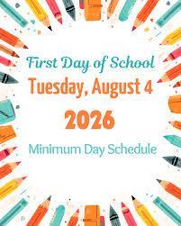 First Day of School