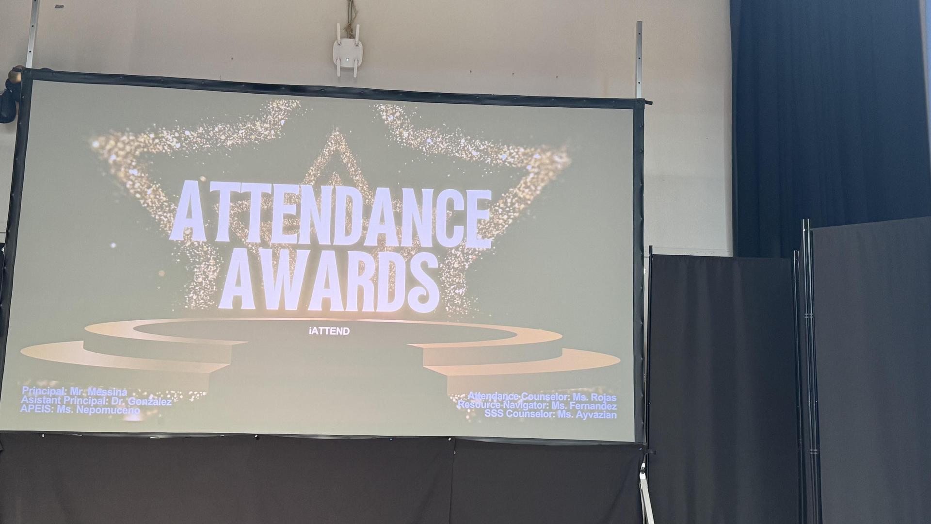 June 2025 Attendance Awards