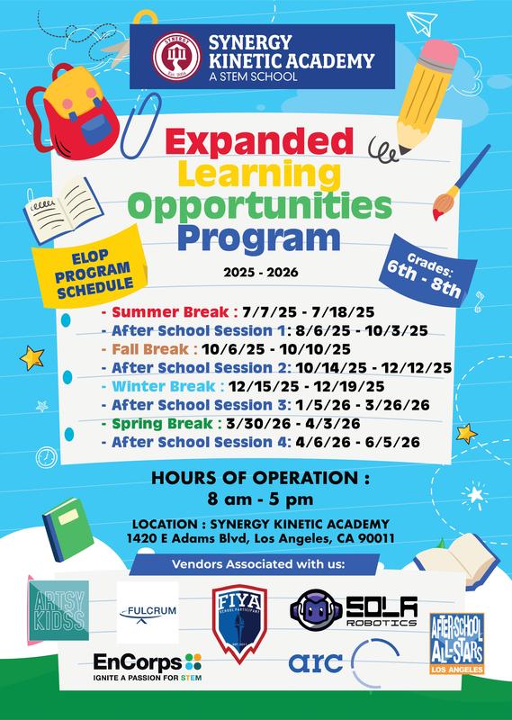 Expanded Learning Opportunities Program (ELOP)