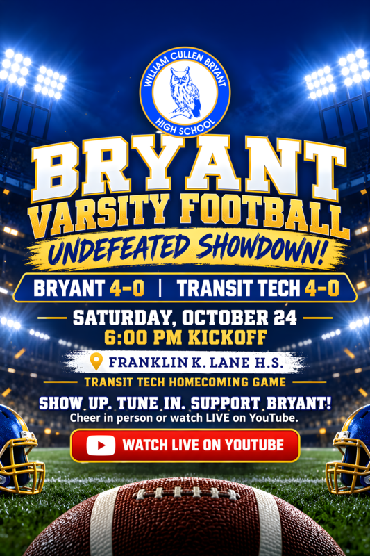 Bryant varsity football