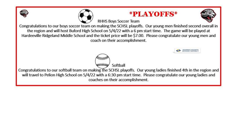 Soccer and Softball Playoffs