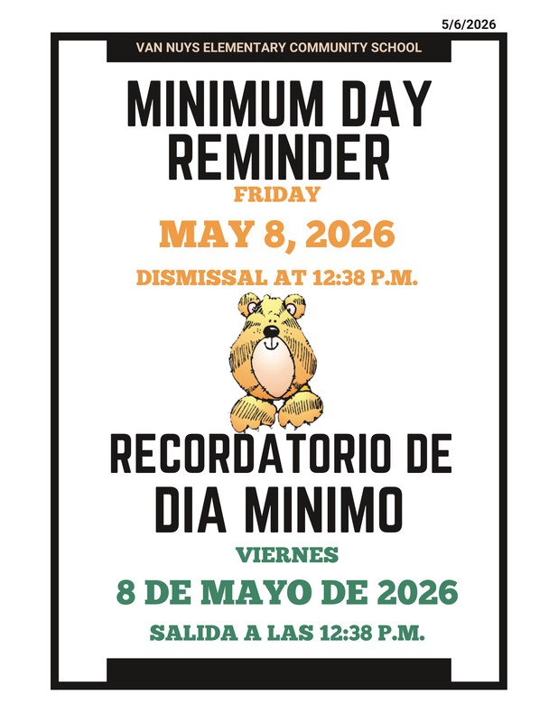 Minimum Day Reminder