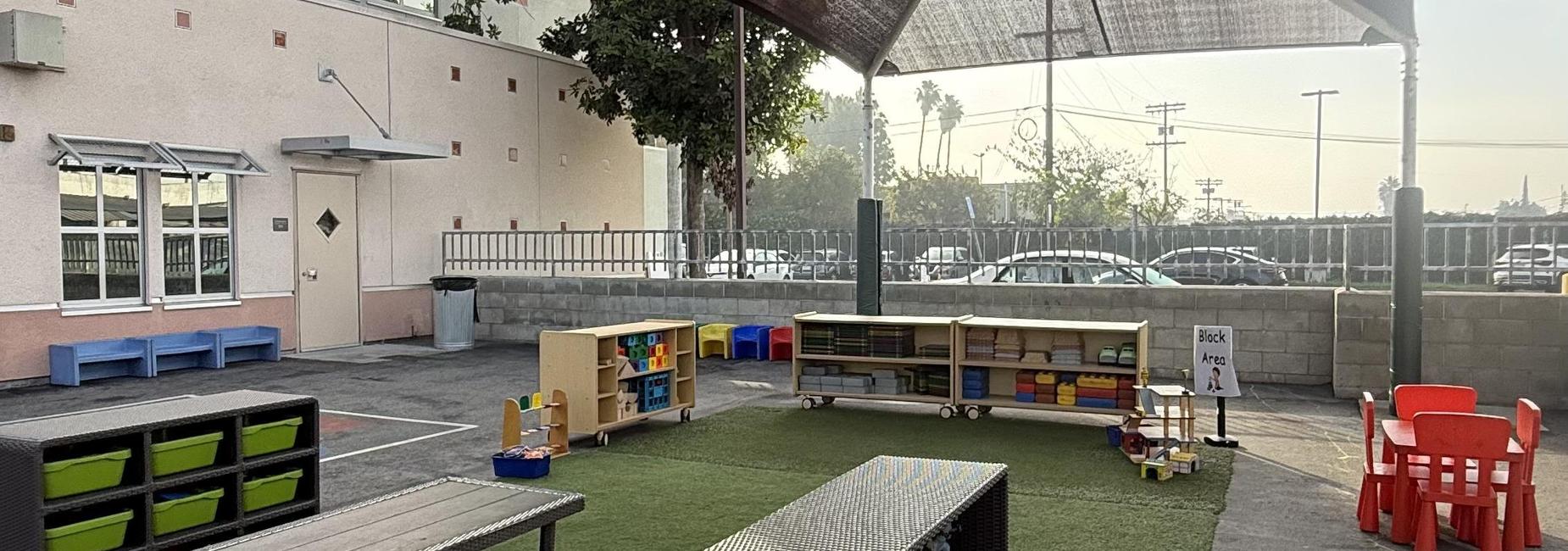 Table Toys and Block area
