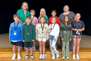 Rebecca Creek Elementary artists for fall art show