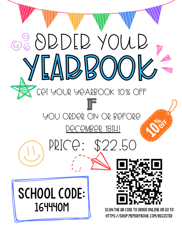 Yearbook Flyer