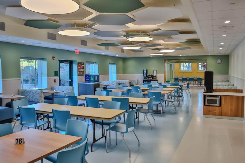 Newly renovated DVFriends Cafe and Flex Space The Commons