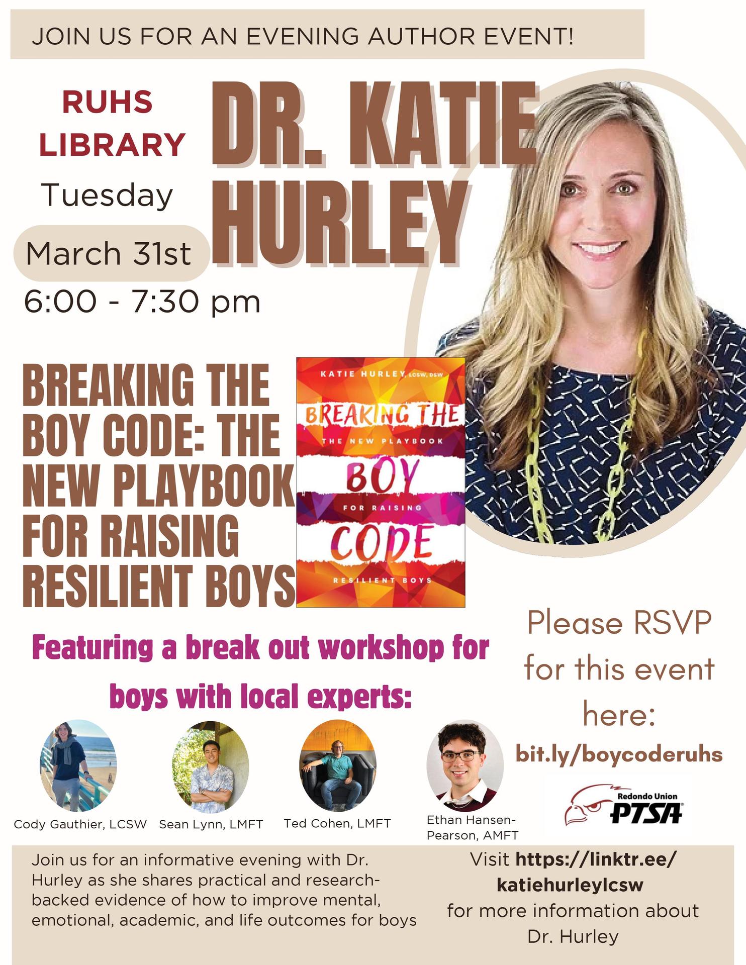 Evening Author Visit