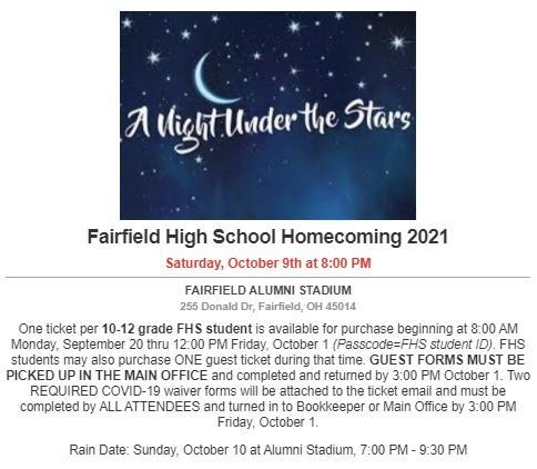 Homecoming Dance Tickets Now On Sale! Featured Photo