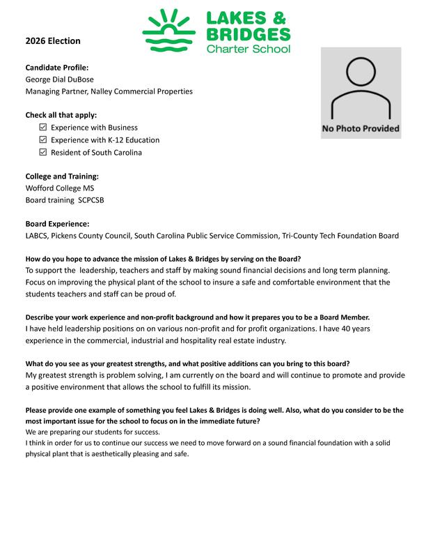 Candidate Profiles for the Board Election
