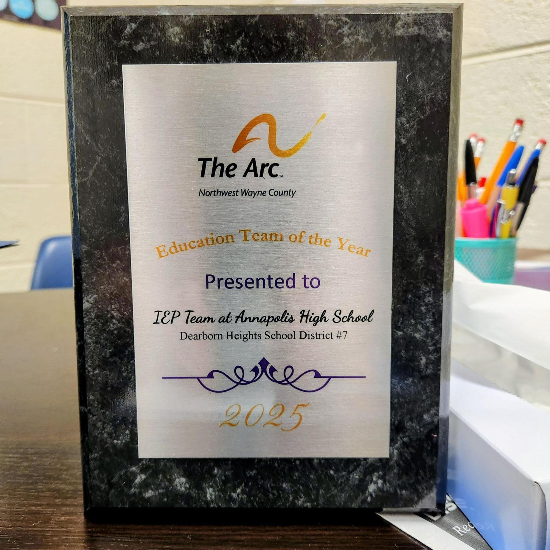 Arc award
