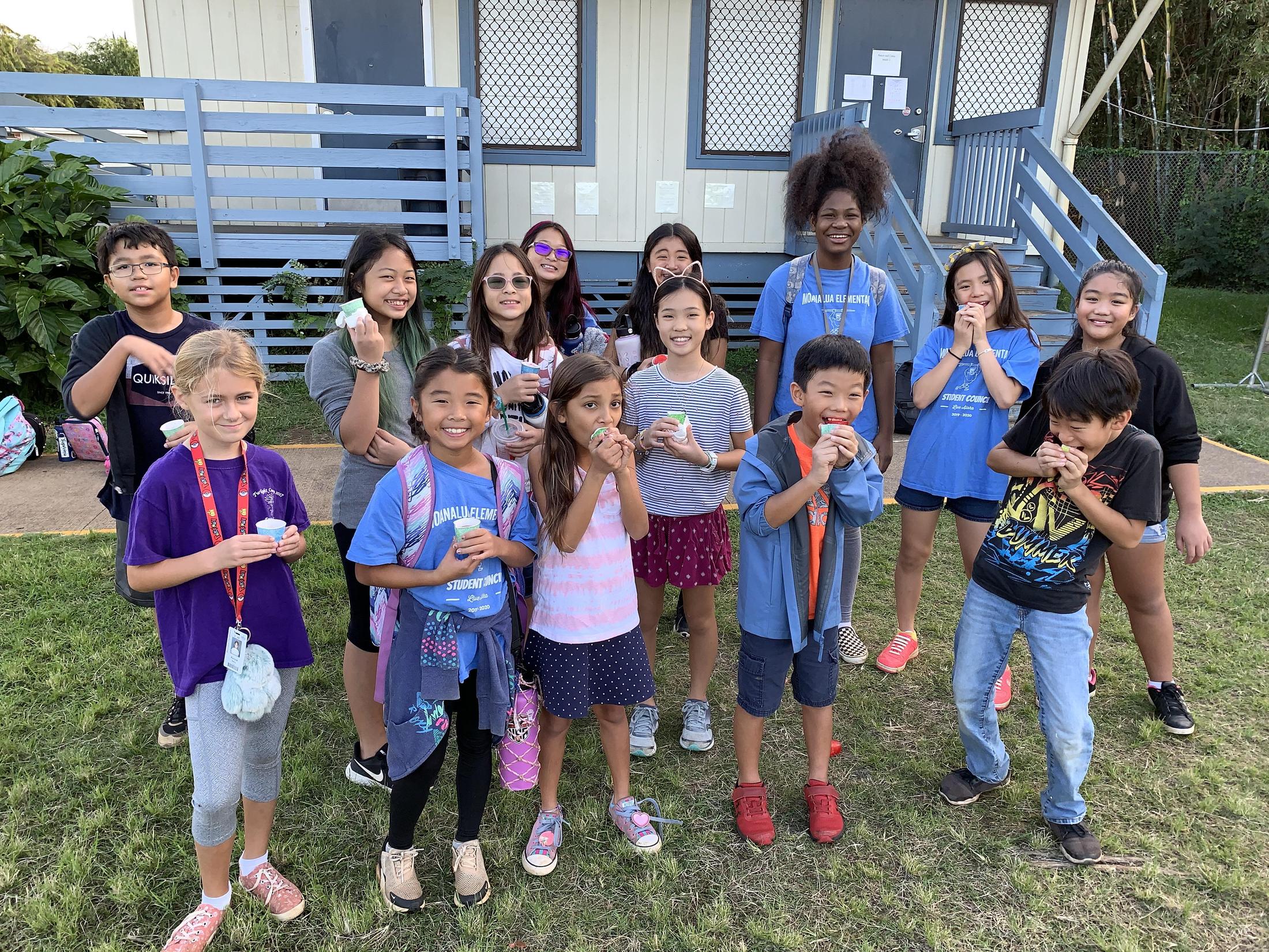 2019 2020 Student Council Moanalua Elementary