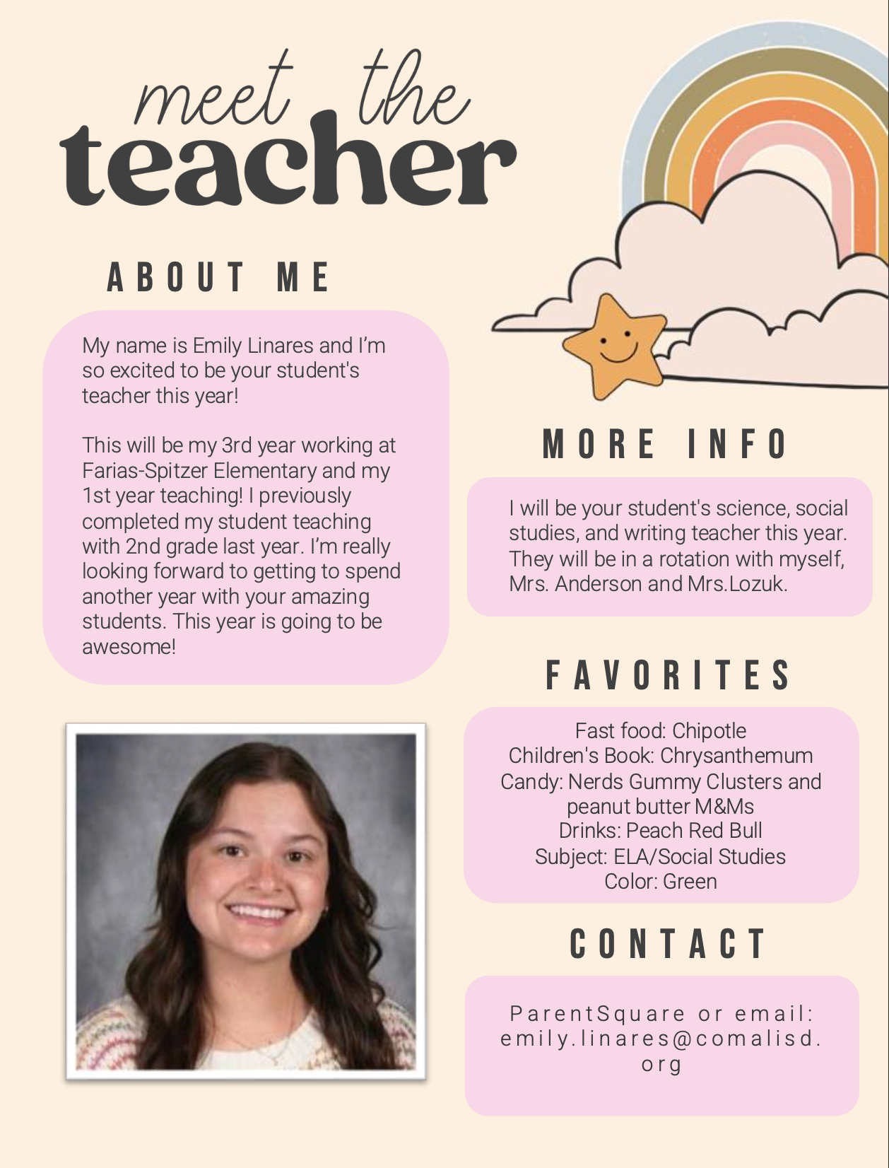 Meet The Teacher