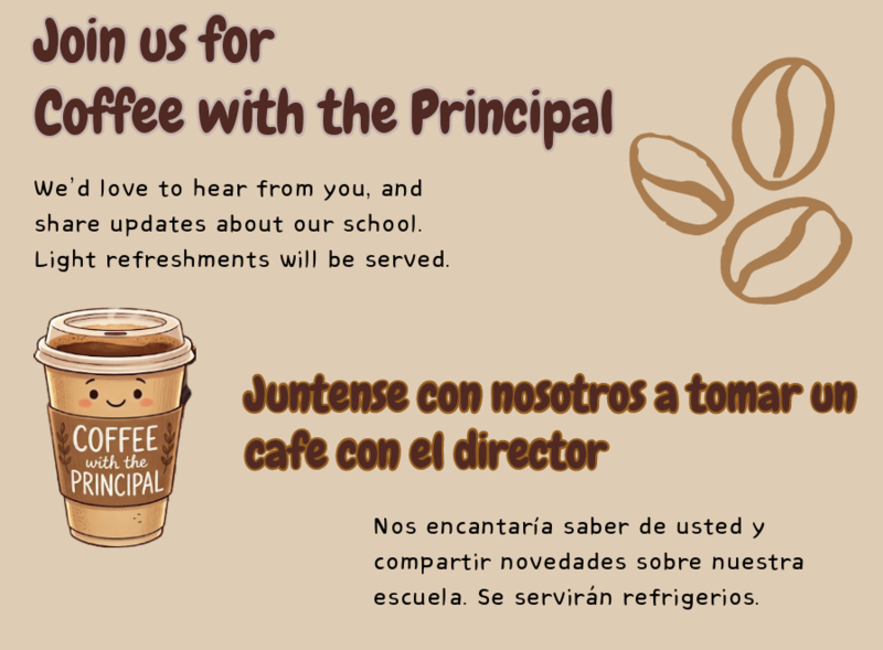 coffee with the principal